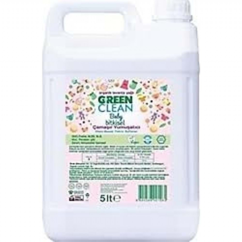 Green Clean Baby Çamasir Yumusaticı 5 Lt