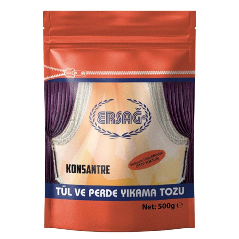 Ersağ Tül Perde Yıkama Tozu 500 gr