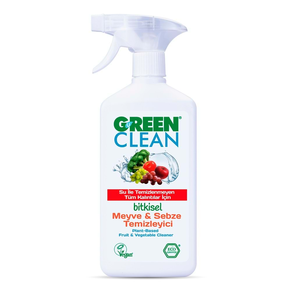 GREEN CLEAN MEYVE SEBZE TEMİZLEYİCİ 500ML