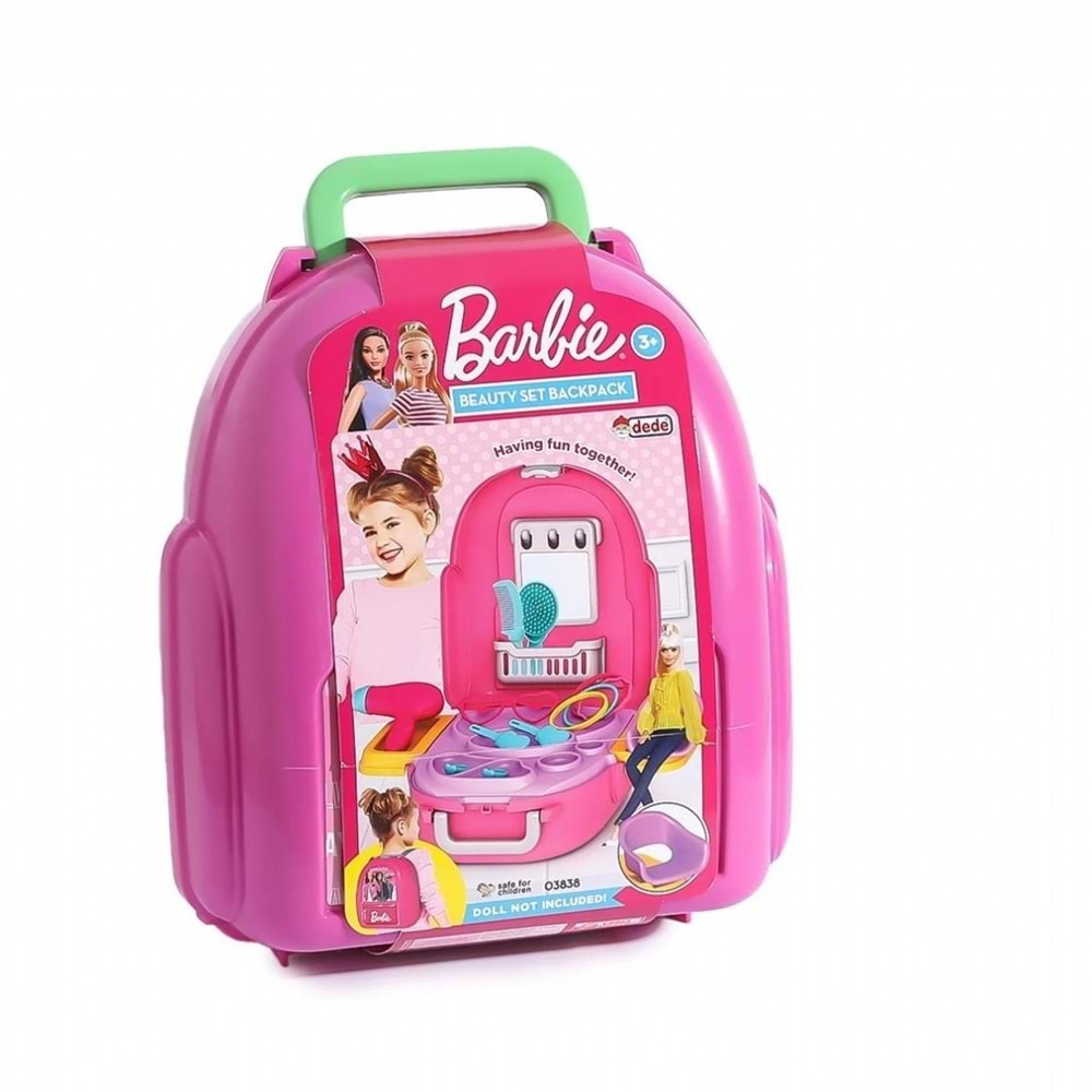 DEDE BARBİE GÜZELLİK SET SIRT ÇANTASI 03838