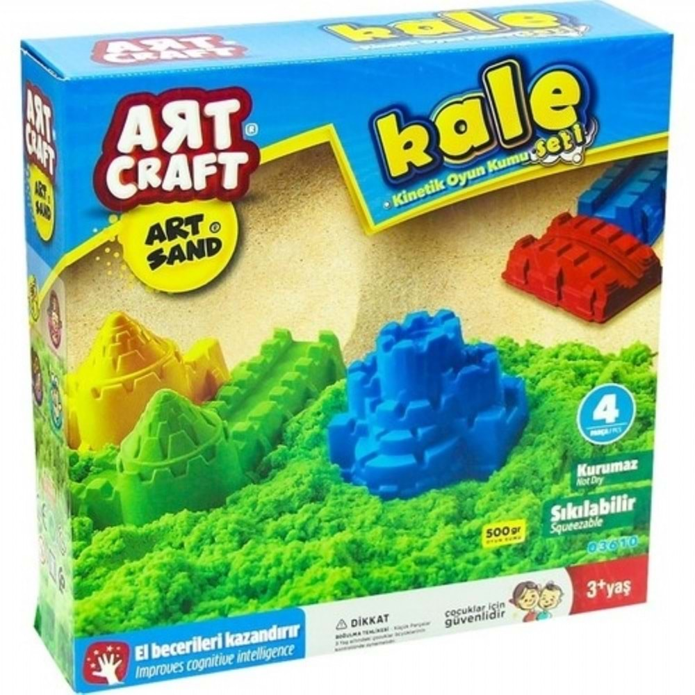 DEDE 500 GR ARTSAND KALE KUM SETİ 03610