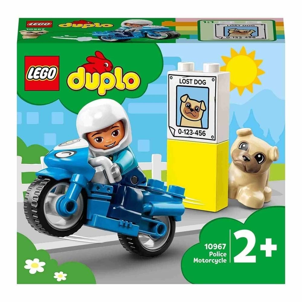 LEGO Duplo Kurtarma Polis Motosikleti 10967