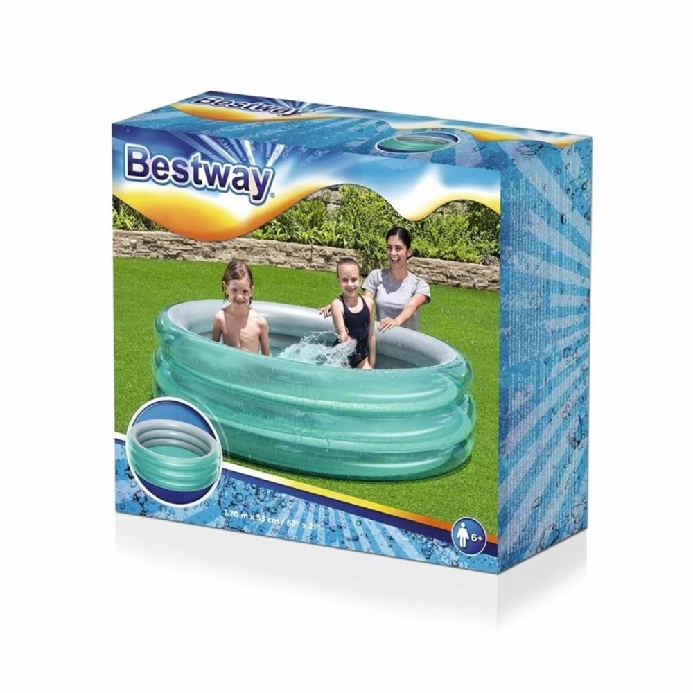 Bestway Havuz Metalik Jumbo Yuv. 201*53 Cm 51043