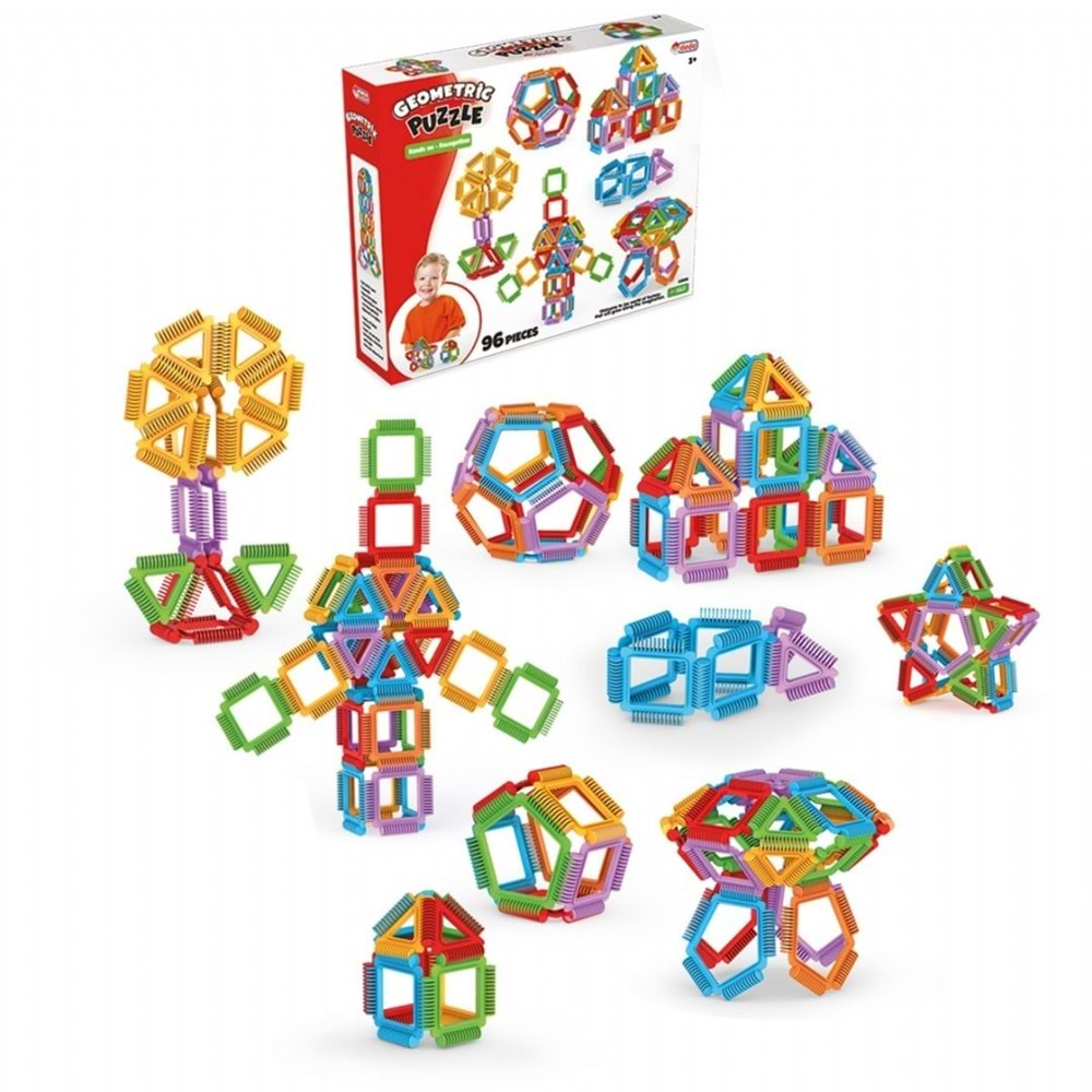 Dede Geometrik Puzzle 64 Parça 03895