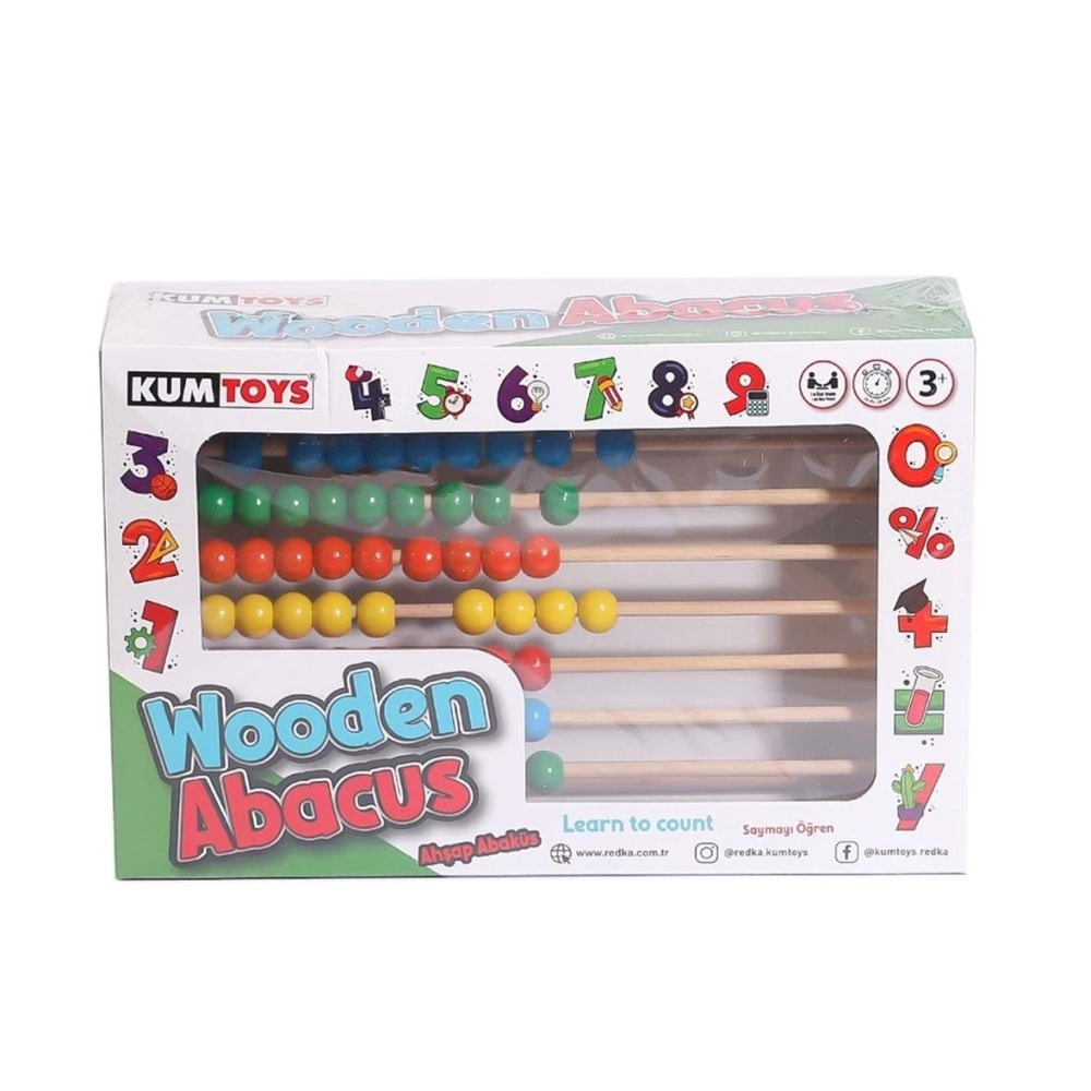 Kumtoys Ahşap Abaküs Km5632