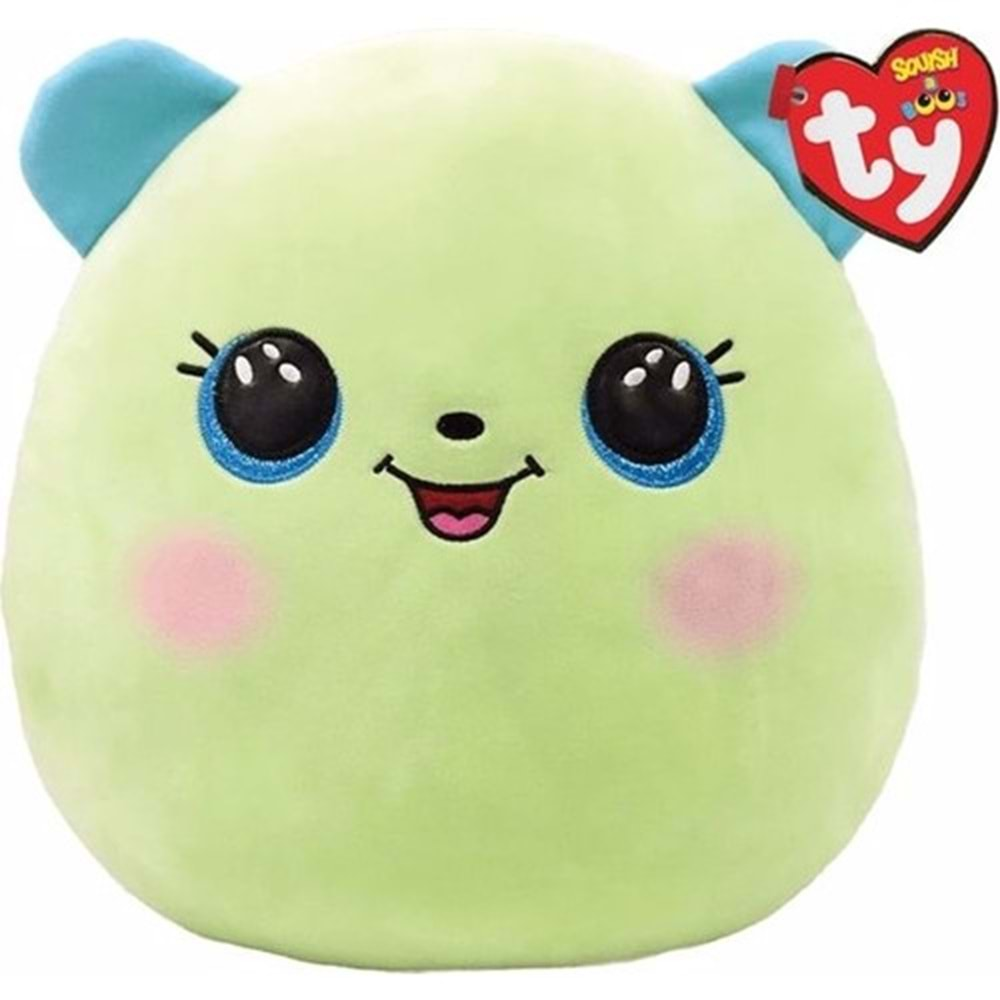 TY Clover Yeşil Ayı Squishy 35 Cm