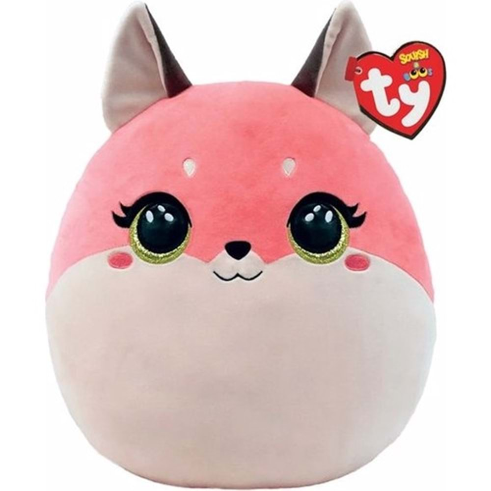 Ty Roxıe Pembe Tilki Squish 35 Cm.