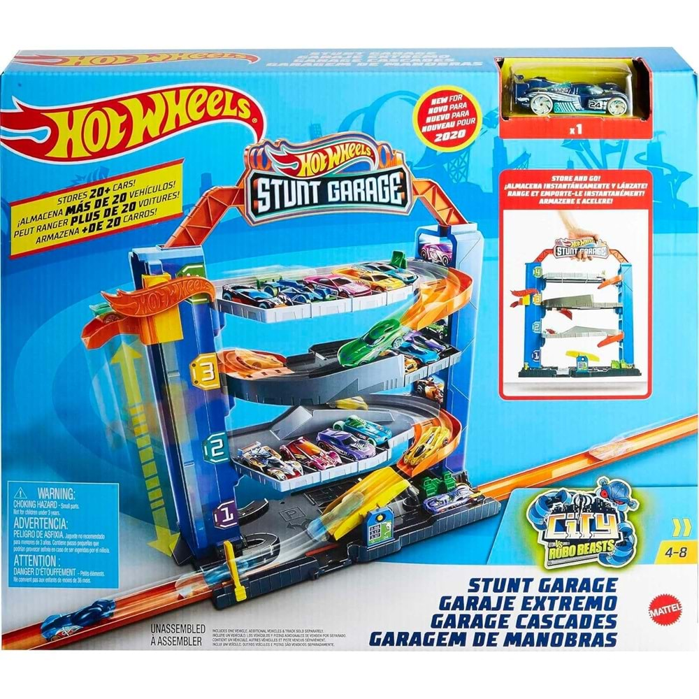 Hot Wheels Maceraya Başlangıç Garajı 4 Katlı GNL70