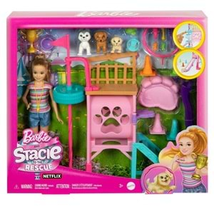 Barbie Stacie'nin Köpekçik Oyun Parkı HRM10