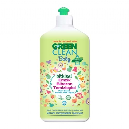 Green Clean Bitkisel Ve Dogal Bebek Emzi K Bi Beron Temi Zleyi Ci 500 ml