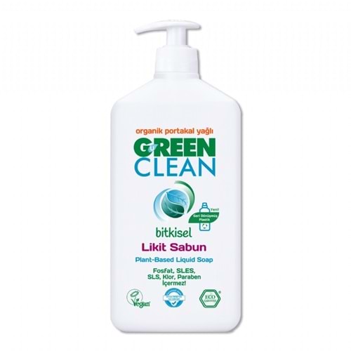 Green Clean Bitkisel Ve Dogal Li Ki T Sabun 500 Ml