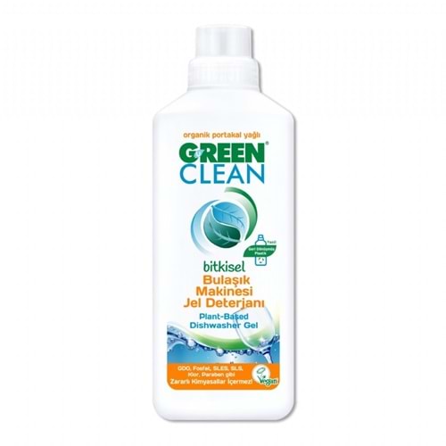 Green Clean Bitkisel Bulasik Makinesi Jel Deterjan 1000 ml