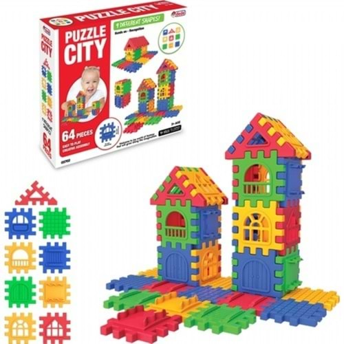 Dede Puzzle Cıty 64 Prc 03702