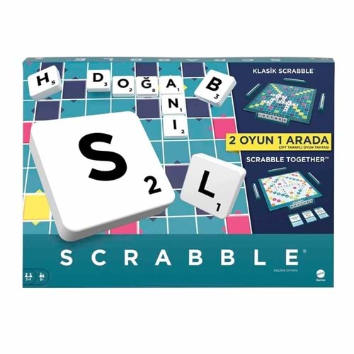 Scrabble Orıjınal 2 Sı 1 Arada Turkce Hxv98