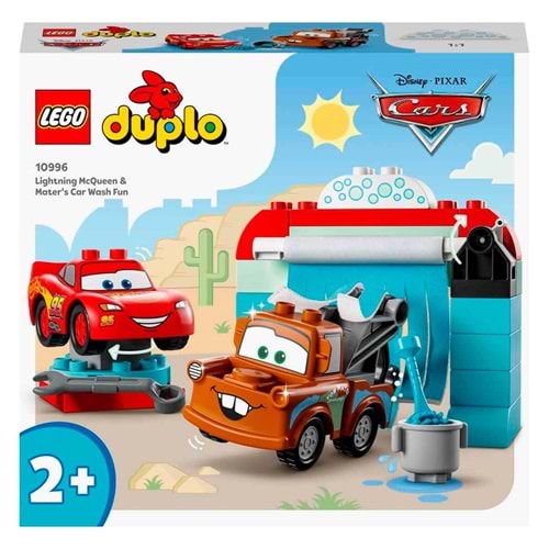 Lego Dublo Disney ve Pixar Arabalar Şimşek McQueen ve Mater'in Oto Yıkama Eğlencesi 10996