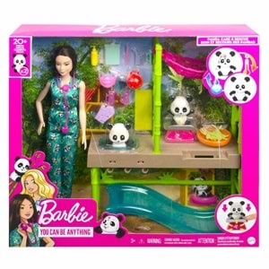 Barbie Panda Bakımı Oyun Seti HKT77